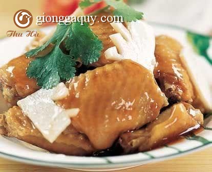 Cách làm cánh gà quý phi